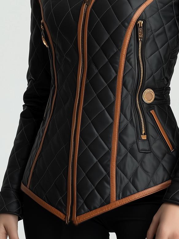Elisa™ | Diamond-quilted Padded Jacket