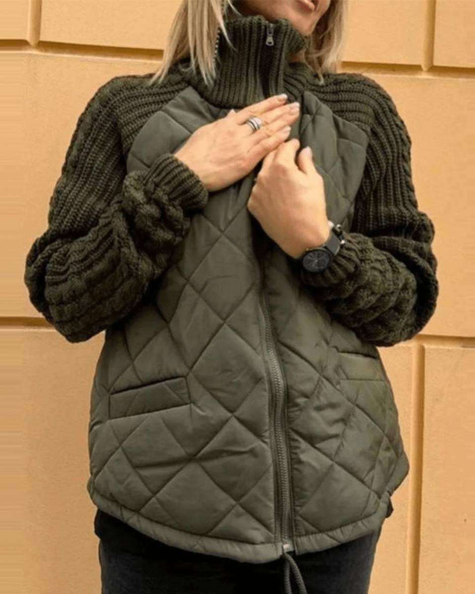 VICTORIA ™ | Casual knit fleece jacket
