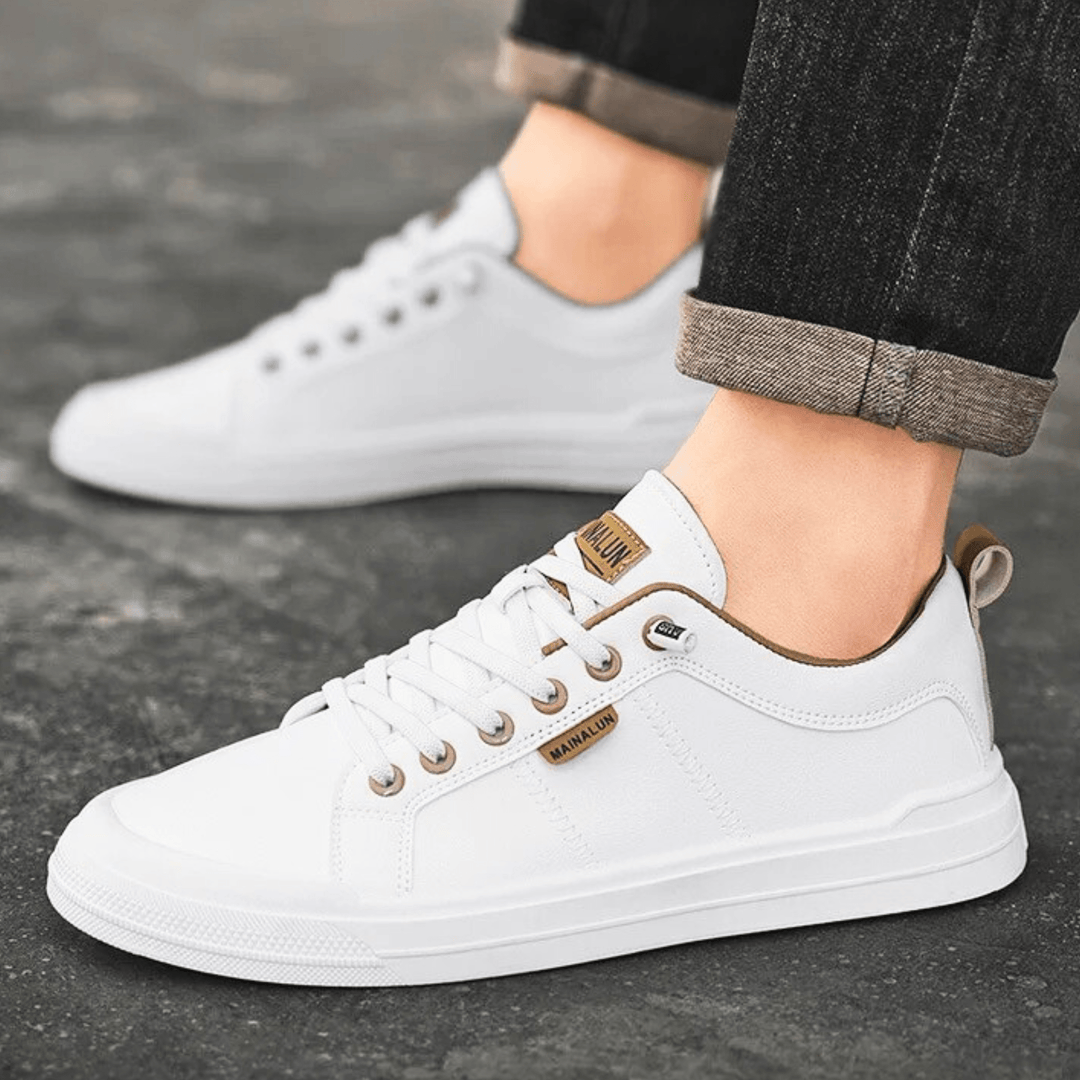 HARRIN LEATHER TRAINERS