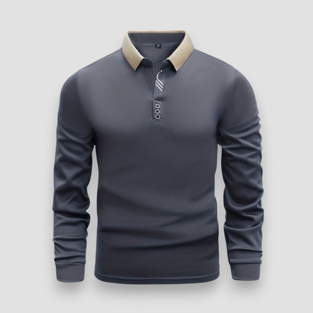 Wilsey - Long Sleeve Polo Shirt