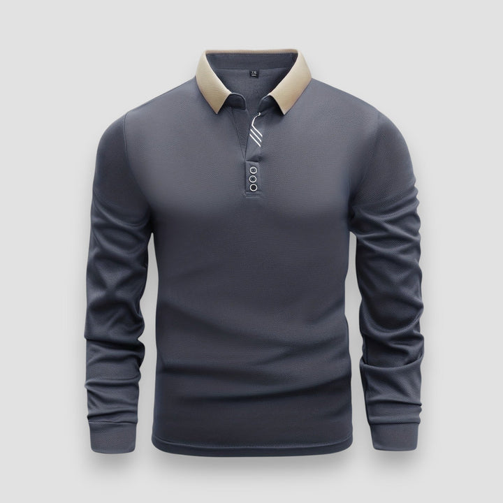Wilsey - Long Sleeve Polo Shirt