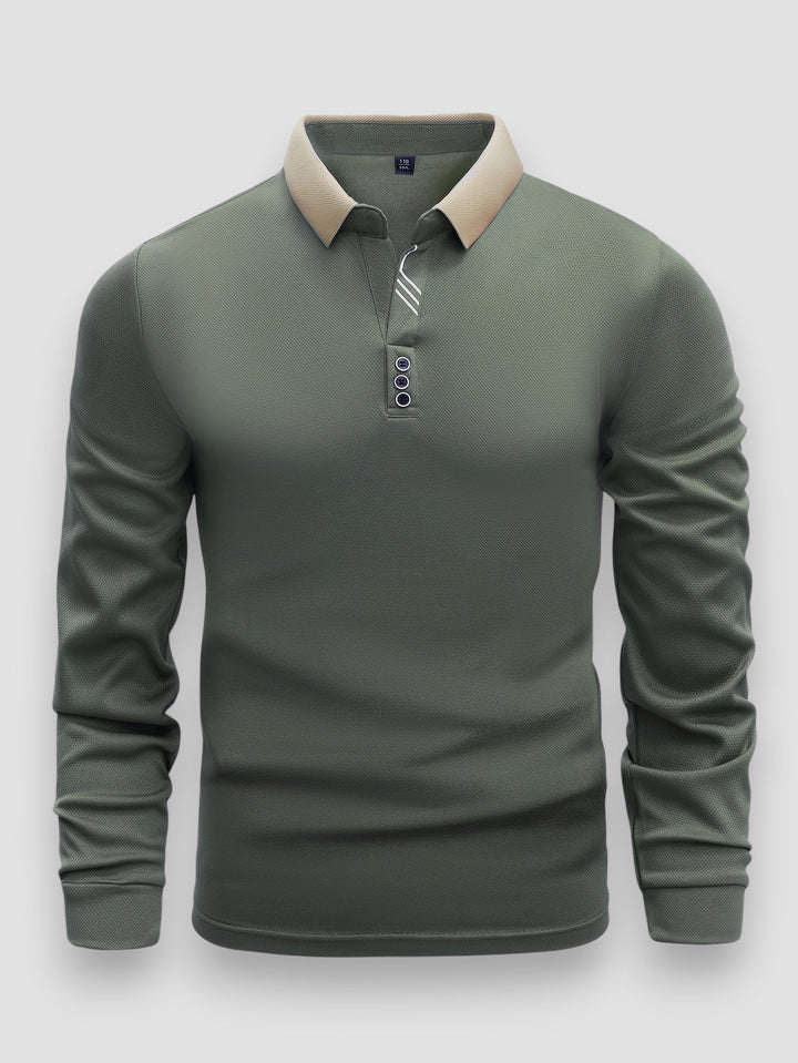 Wilsey - Long Sleeve Polo Shirt