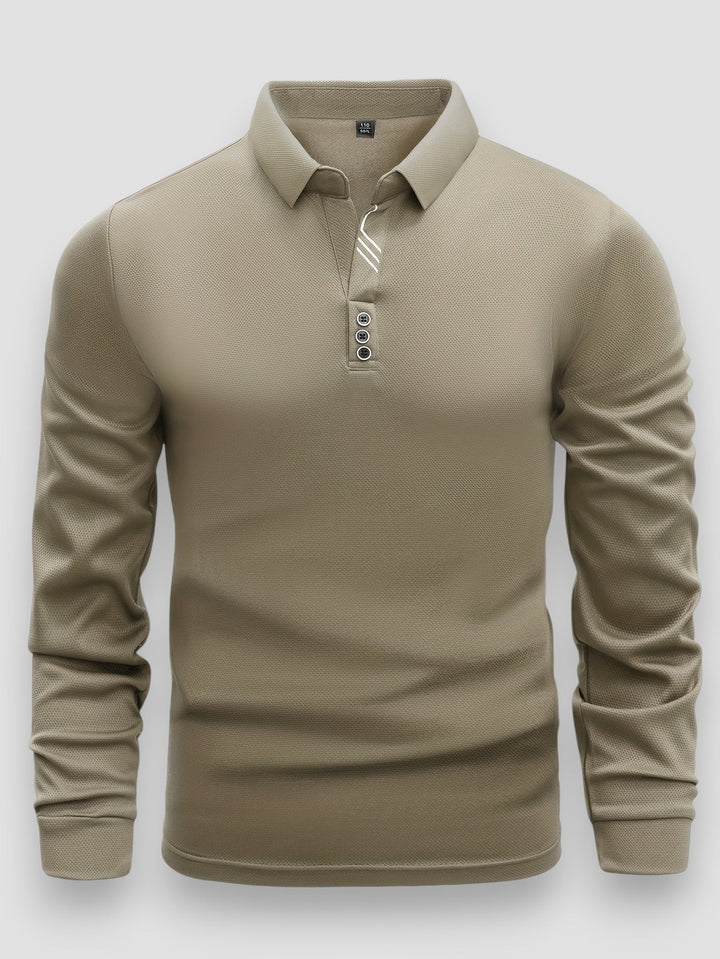 Wilsey - Long Sleeve Polo Shirt